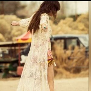 Spell Stevie crochet dress/vest.